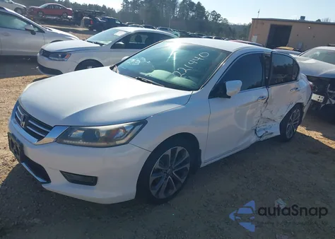 2014 Honda Accord Sport z USA, uszkodzony, nr VIN 1HGCR2F57EA221440